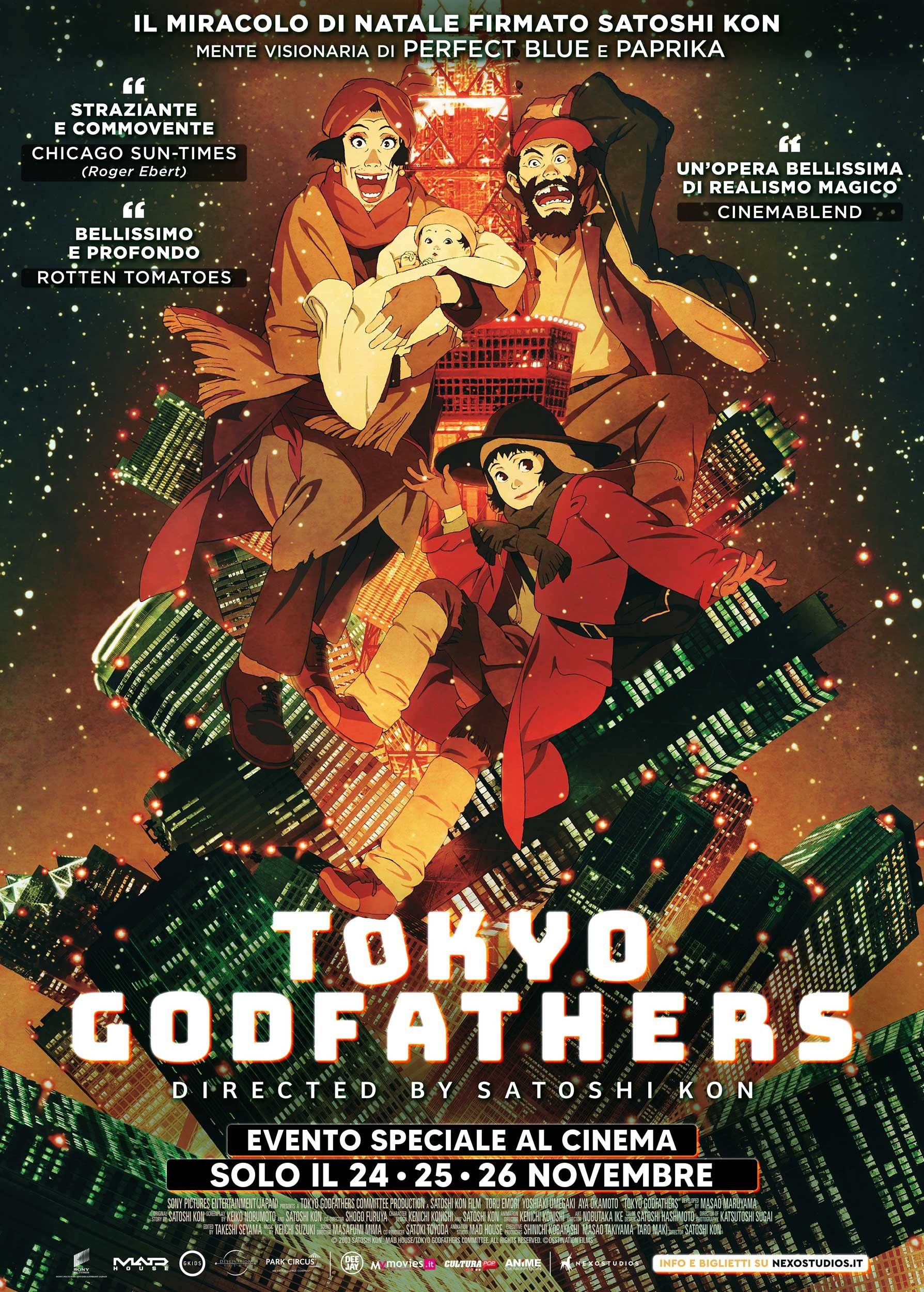 TOKYO GODFATHER POSTER ITA 100X140 WEB